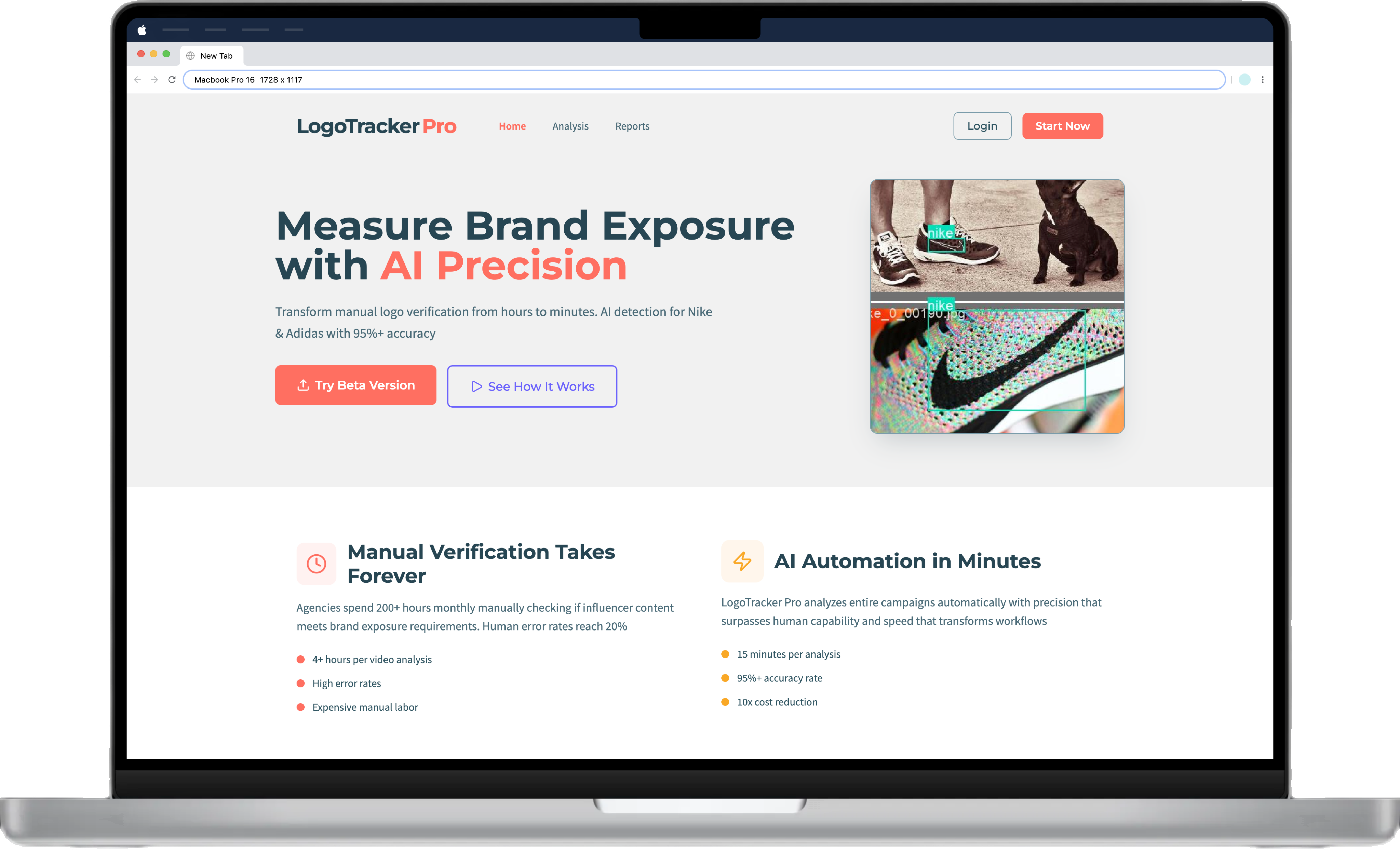 LOGO TRACKER PRO - Vista Desktop