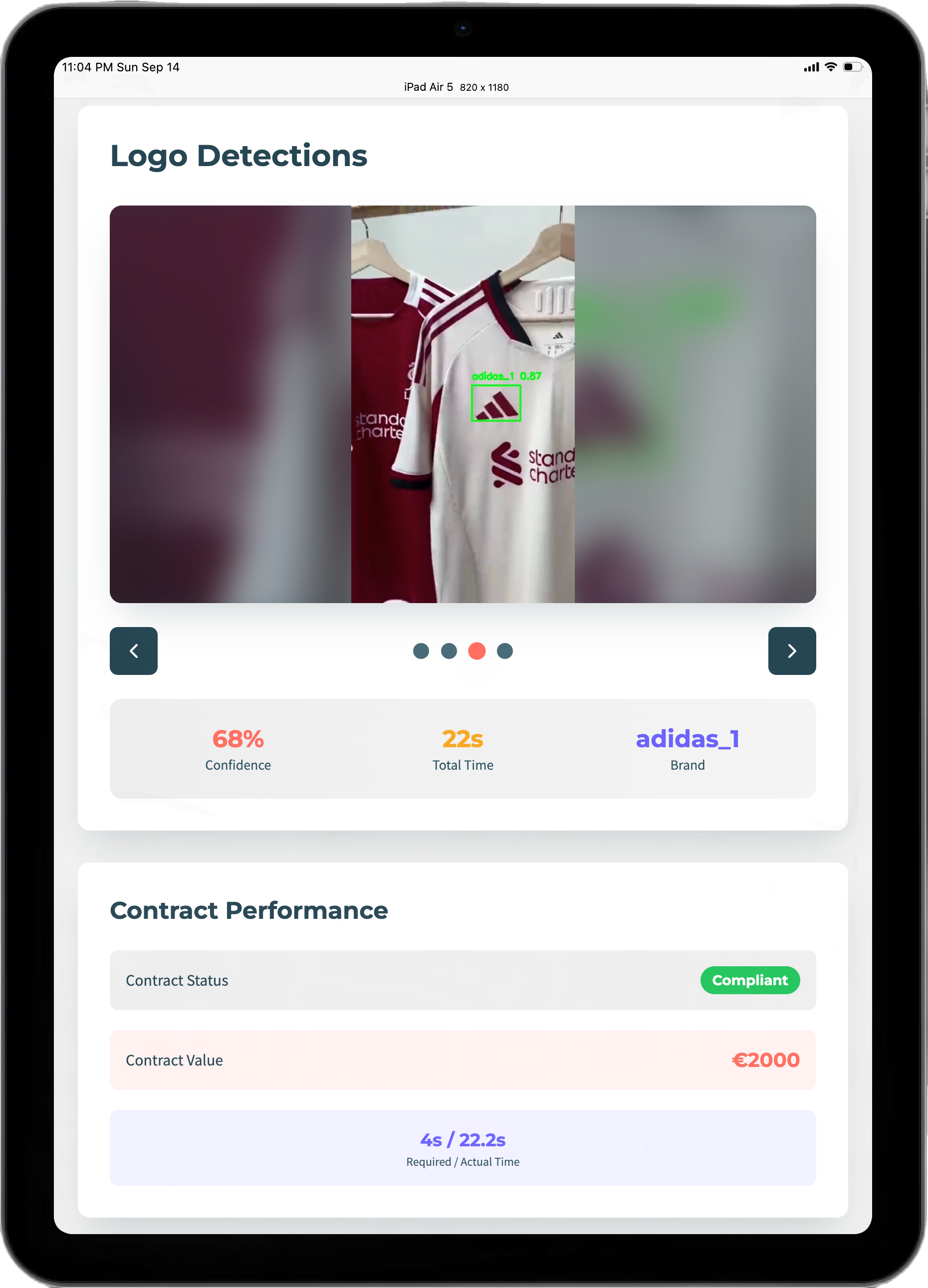 LOGO TRACKER PRO - Vista Tablet